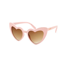 Girls Heart Shaped Sunglasses Ibiza Blush