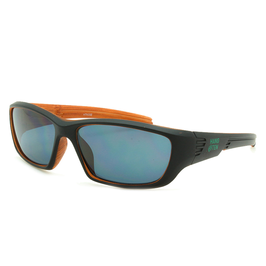Boys Sport Sunglasses Daytona Black/Dark Wood – Hang Ten Kids