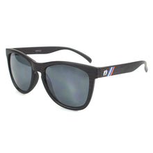 Unisex Classic Polarized Sunglasses Venice Black/Stripe Accent
