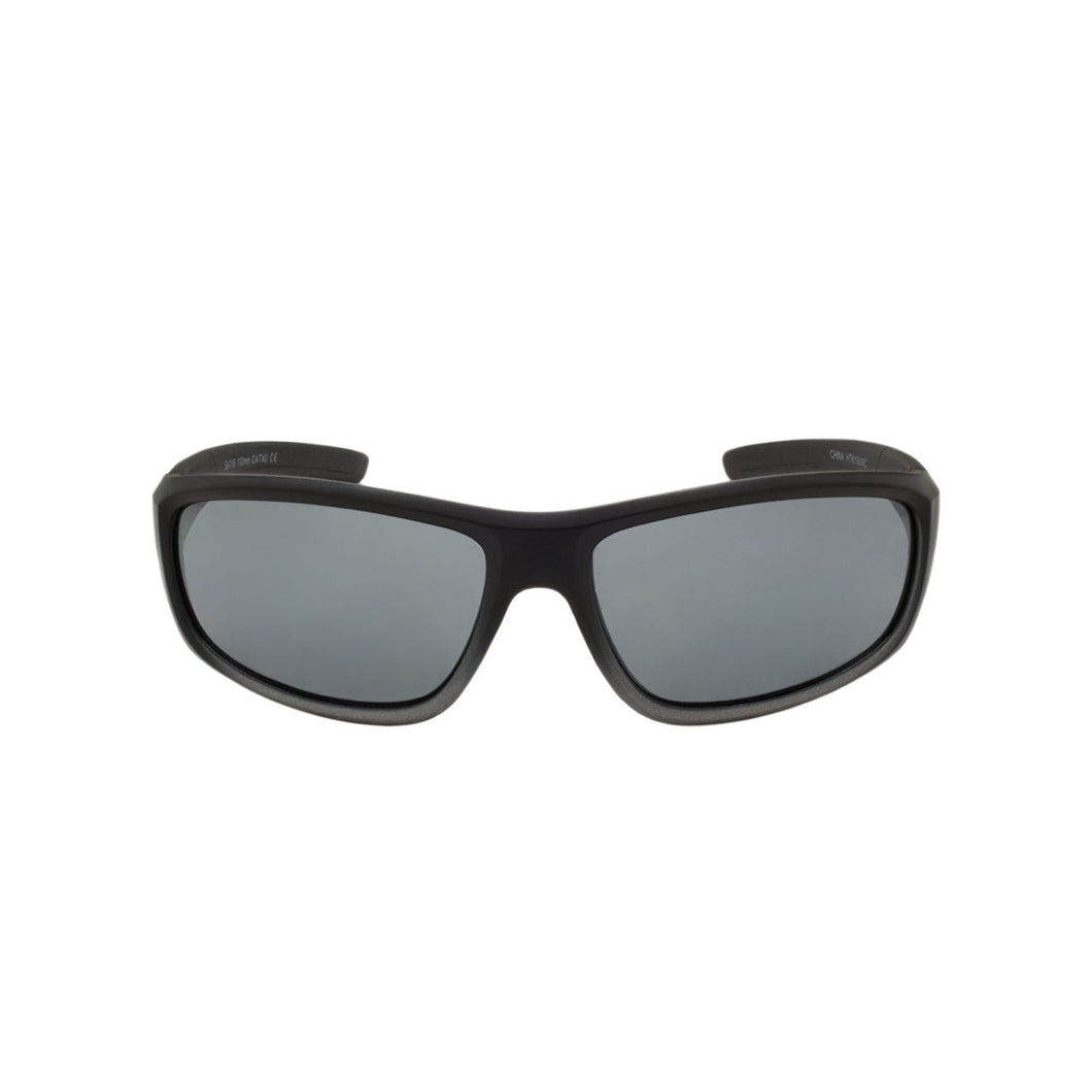 Boys Sport Wrap Sunglasses Bodyguard Utility Black